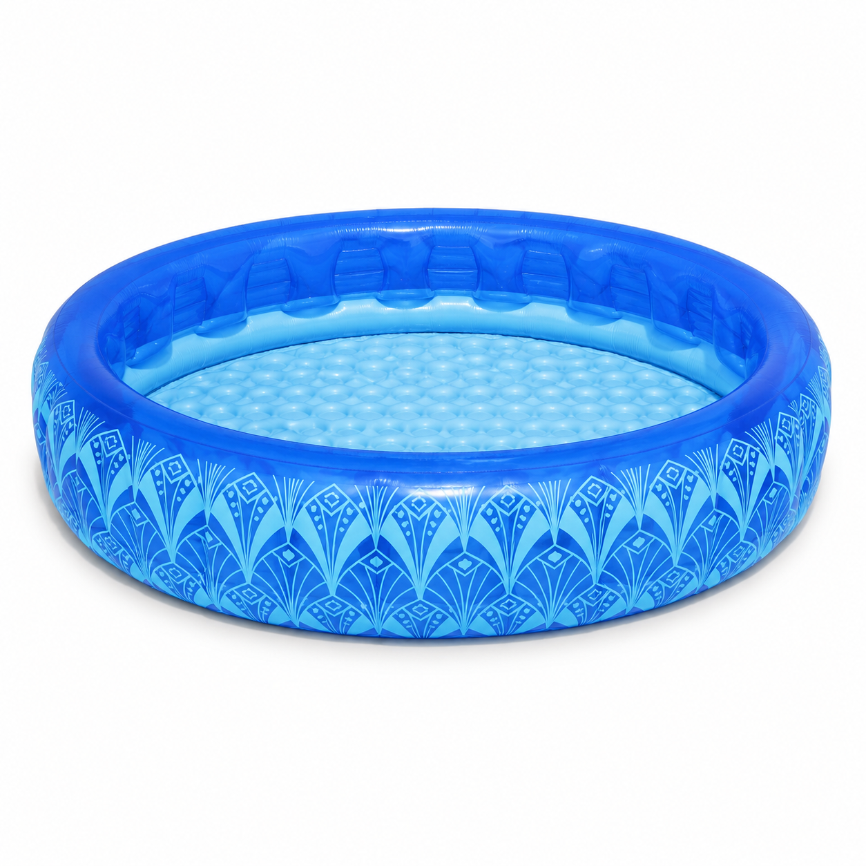 Bestway Bohemian Blue Inflatable Pool 66" – Family Backyard Swimming Pool