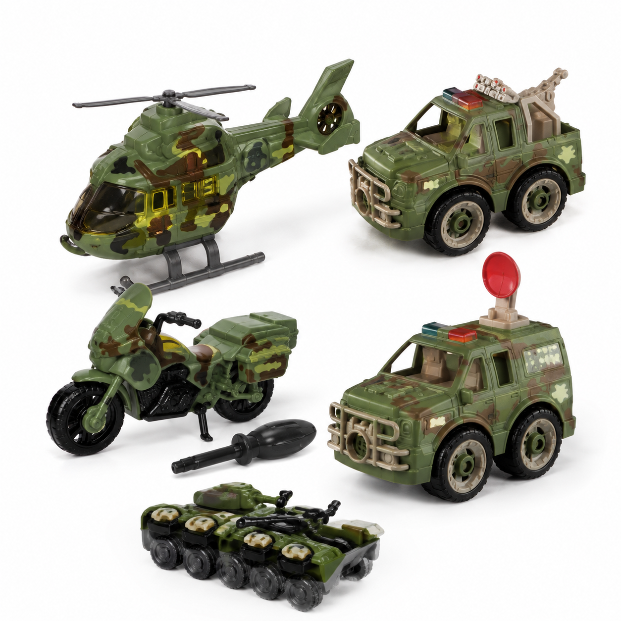 FTY-SET-011 | Military Vehicle Play Set