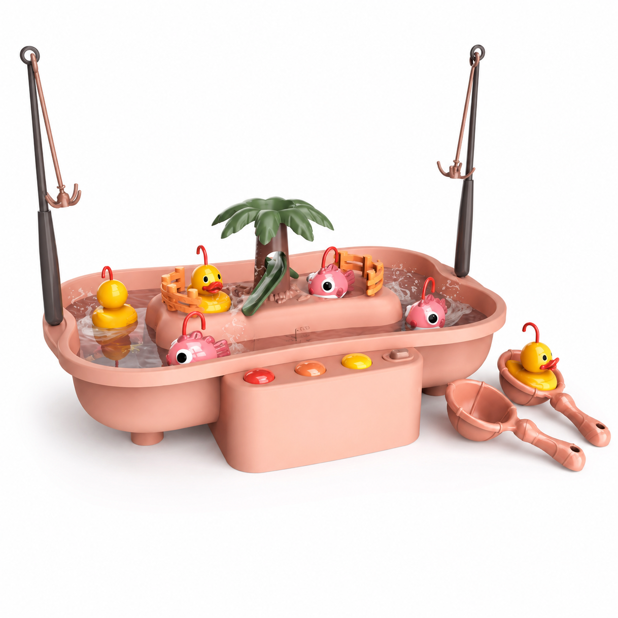 Go Fishing Game Board Play Set 21 Accessories