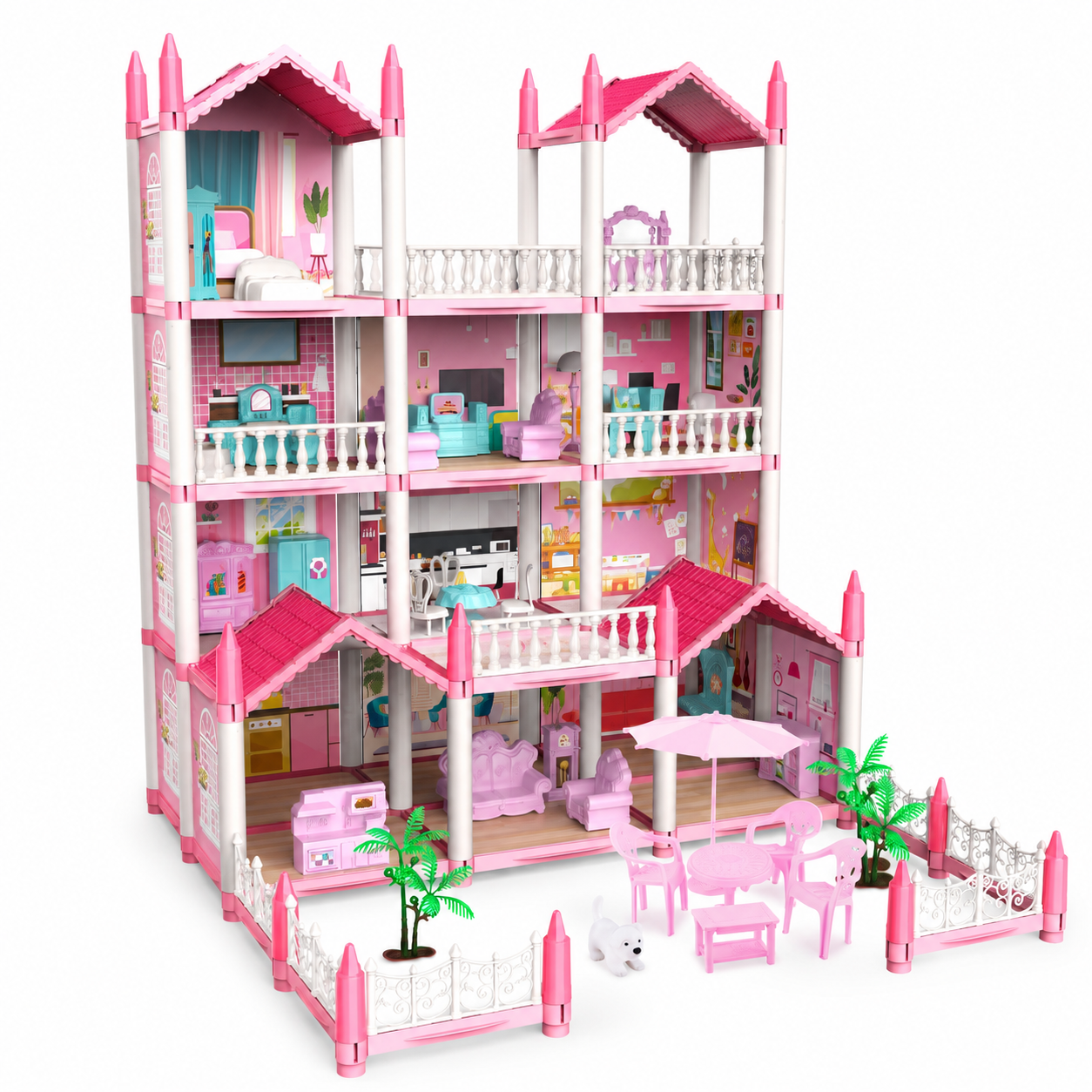Beautiful Home Dream Doll House Play Set