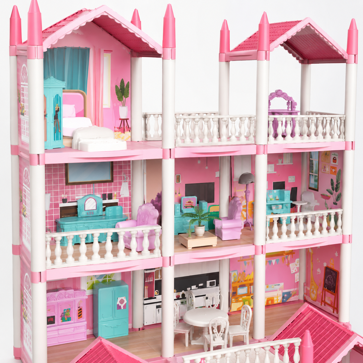 Beautiful Home Dream Doll House Play Set
