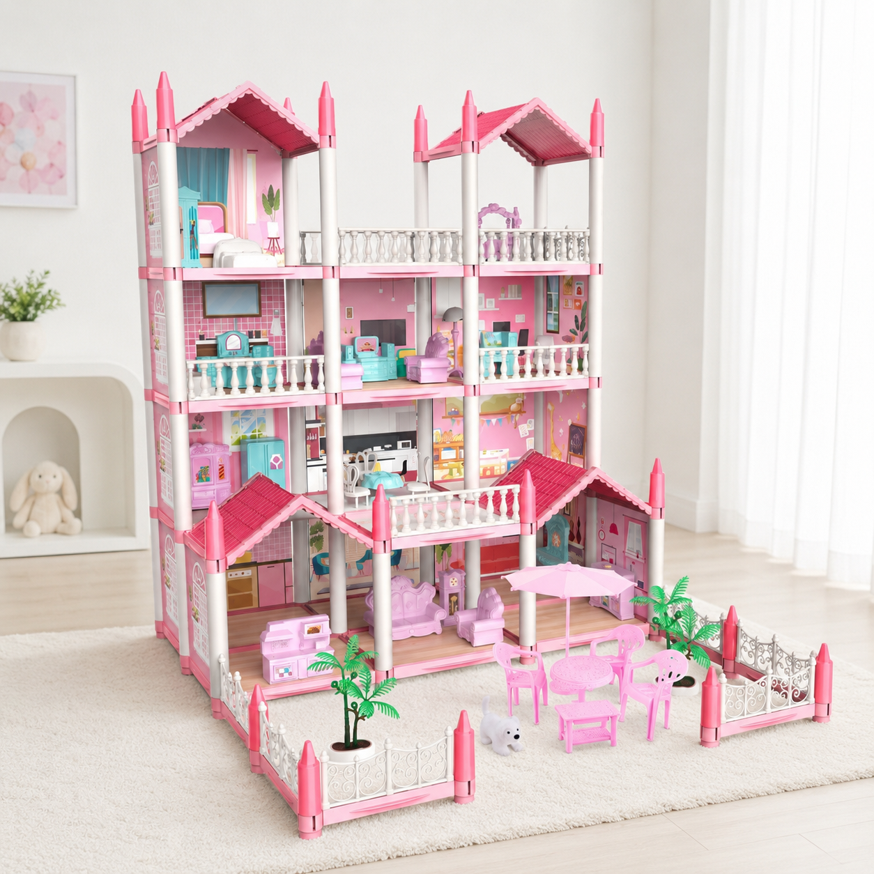 Beautiful Home Dream Doll House Play Set