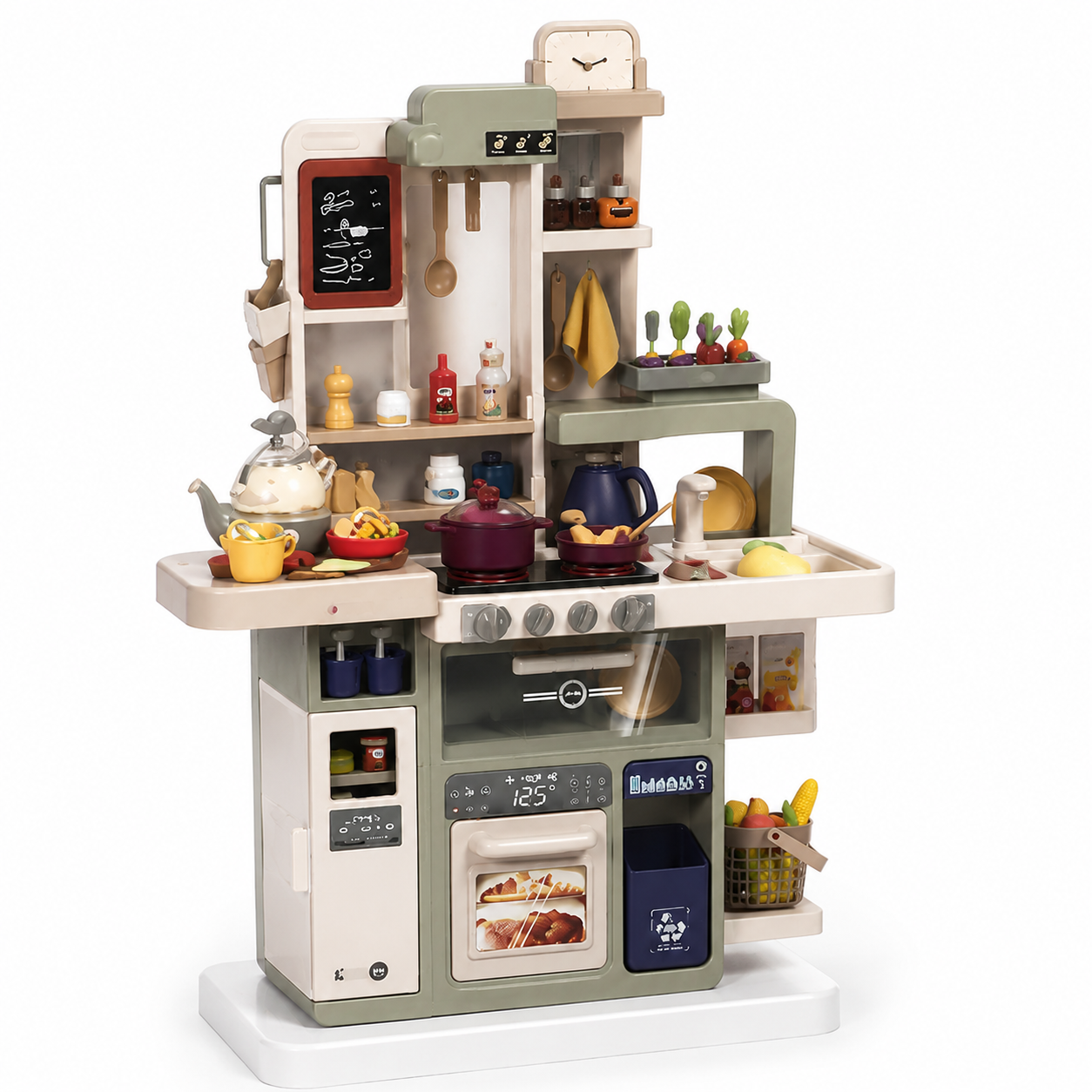 93CM 88PCS Spray Kitchen Play Set
