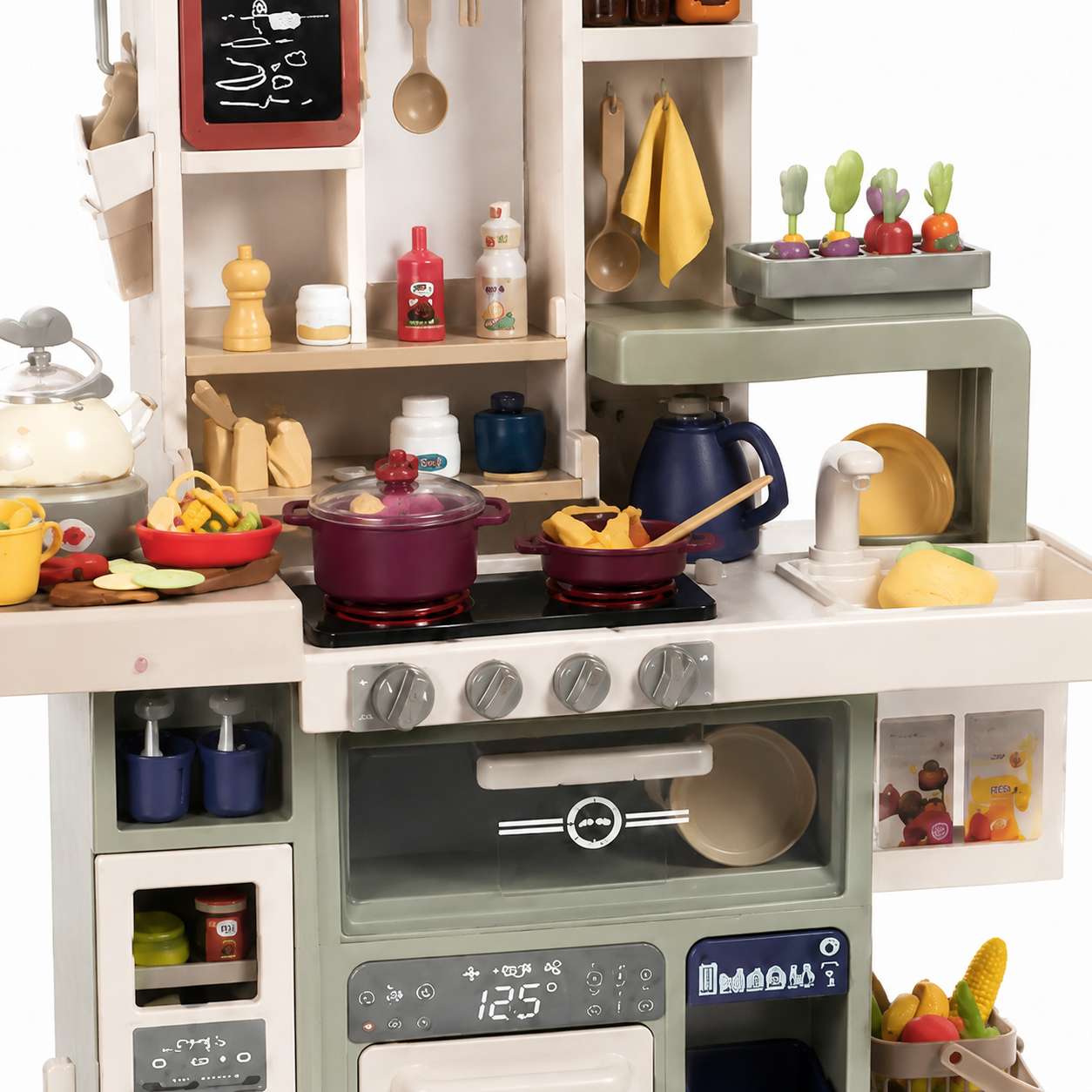 93CM 88PCS Spray Kitchen Play Set