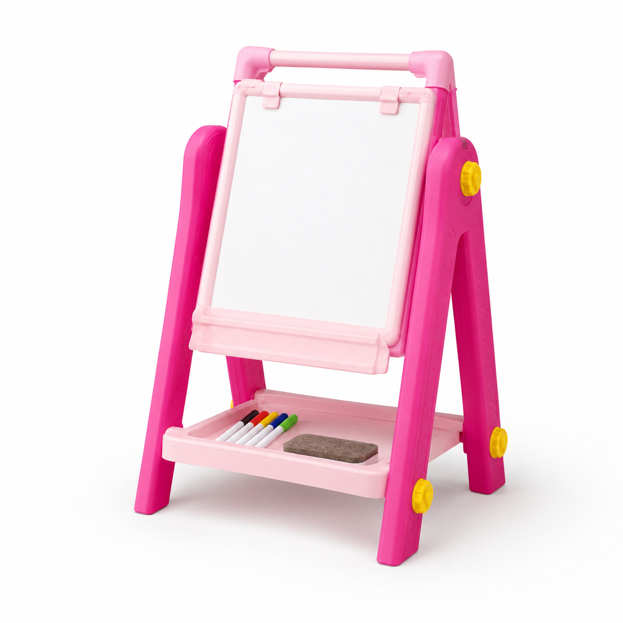 Pink Artist Drawing Board Easel Painting Set 24 Pieces