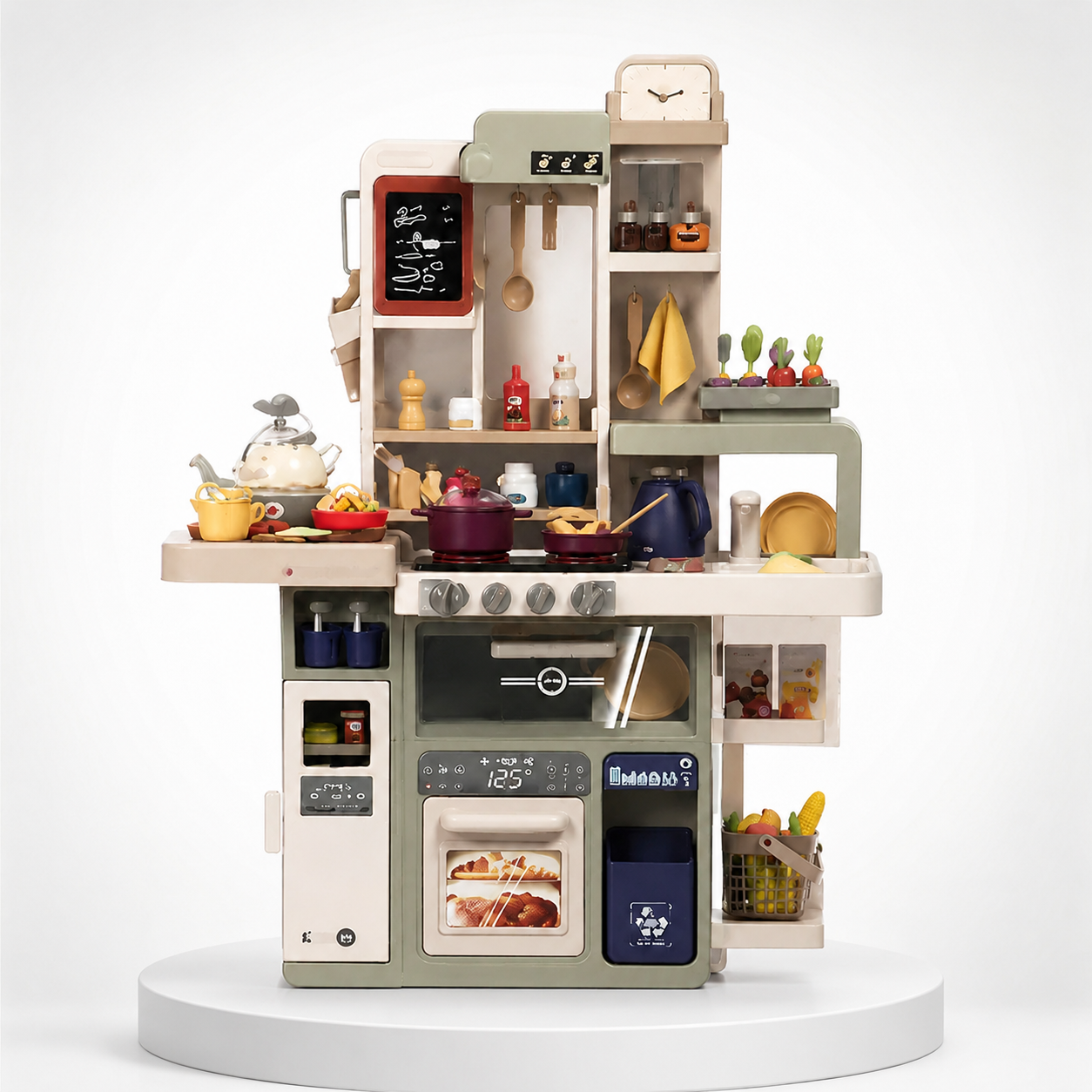 93CM 88PCS Spray Kitchen Play Set