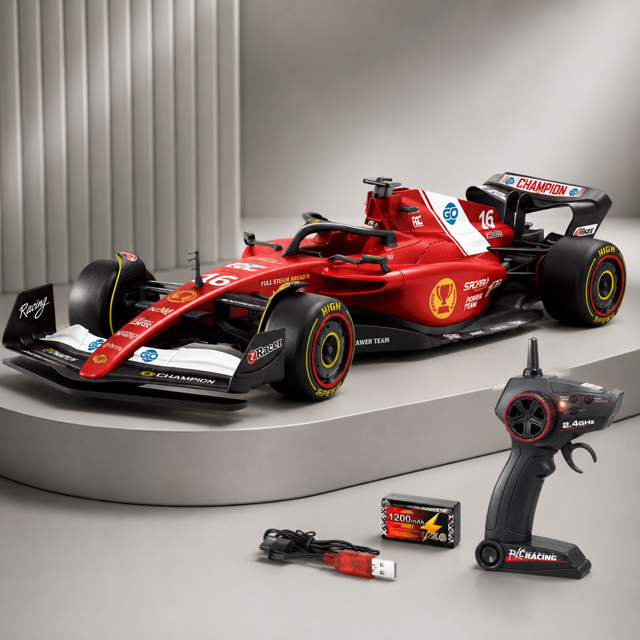 1:10 Formula RC Racing Car with Remote Control