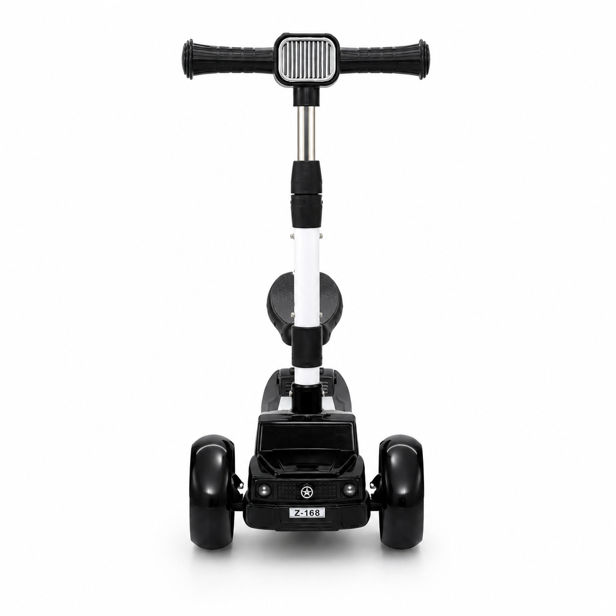 6027 - Car Style Kids Scooter with Light and Music