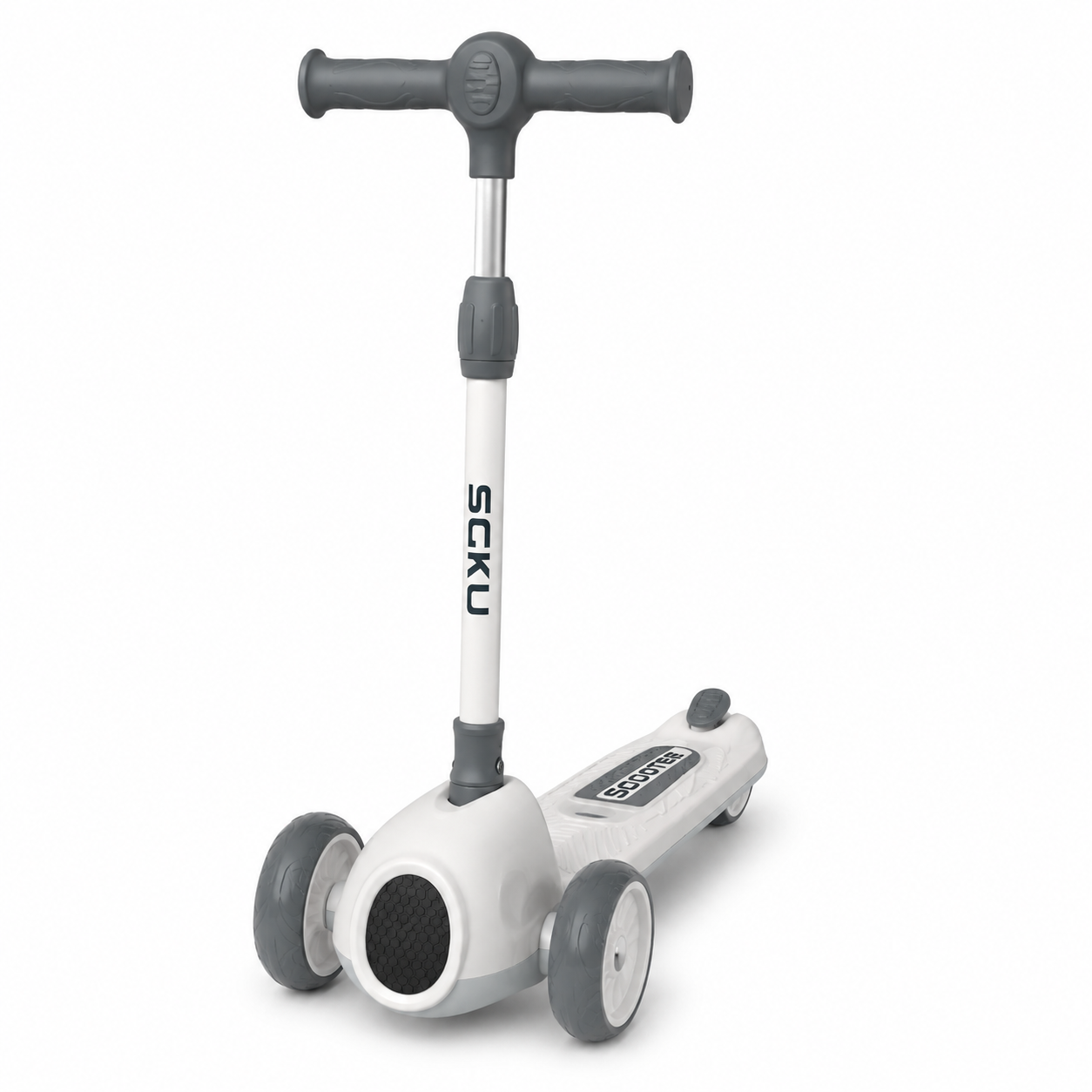 Kids Foldable 3-Wheel Scooter with LED Flash Wheels & Adjustable Handle