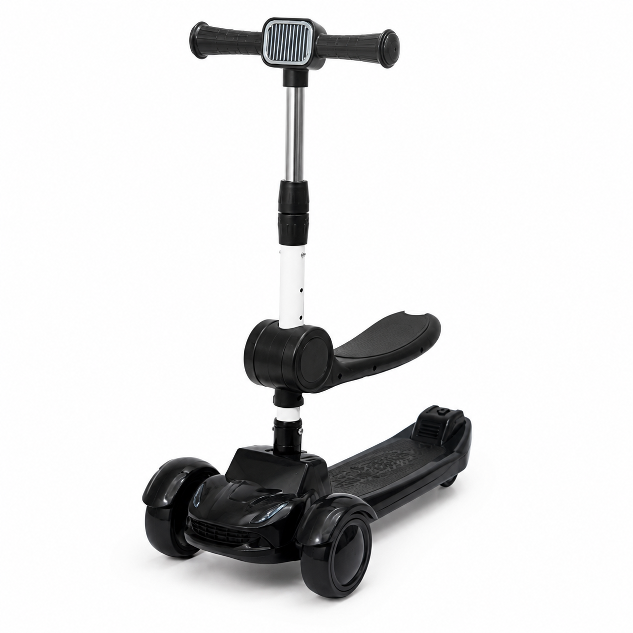 6029 - Sports Car Style Kids Scooter with Light and Music