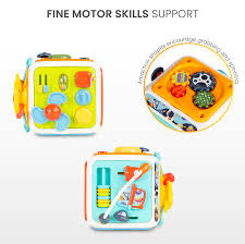Fine Motor Skills Activity Cube Toy
