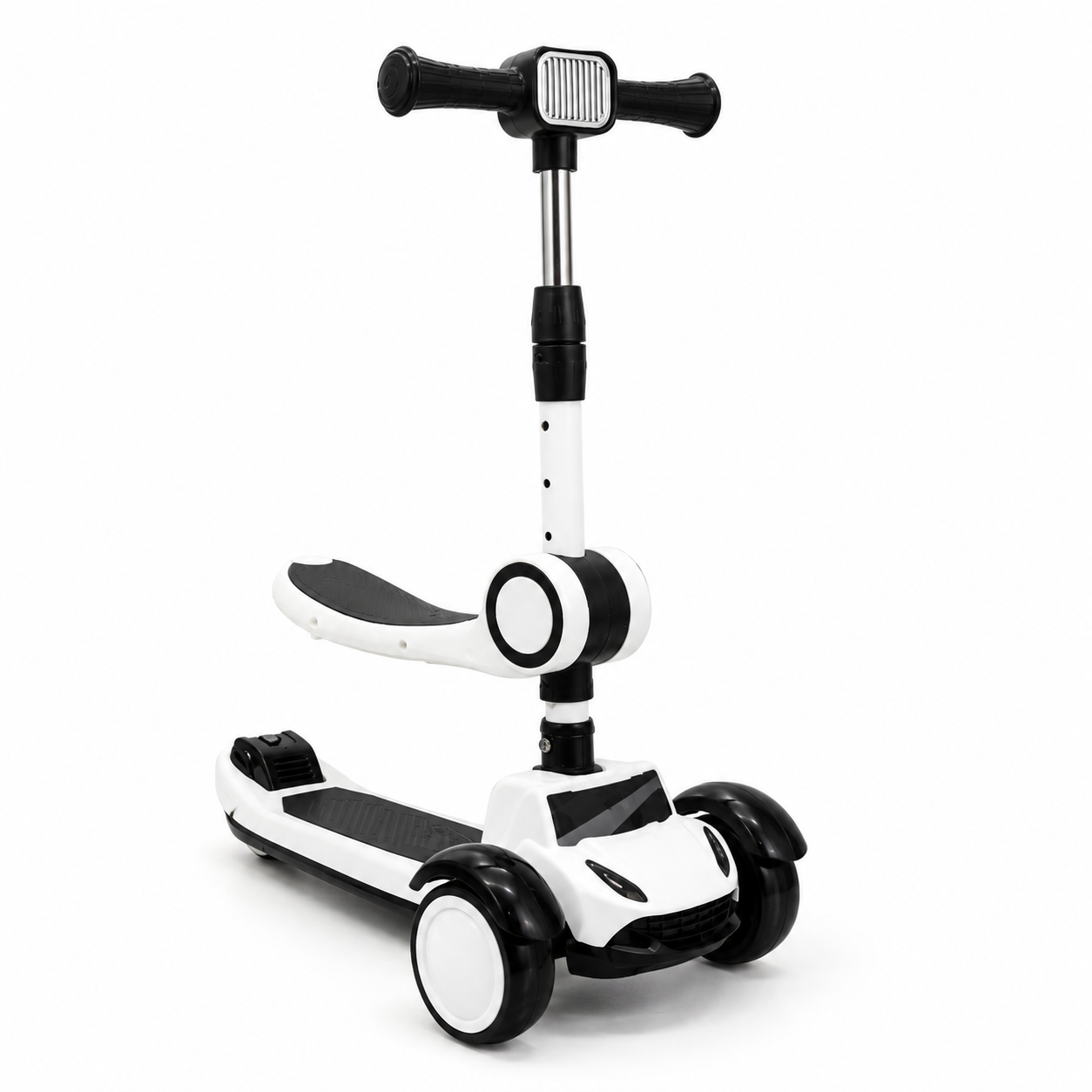 6029 - Sports Car Style Kids Scooter with Light and Music
