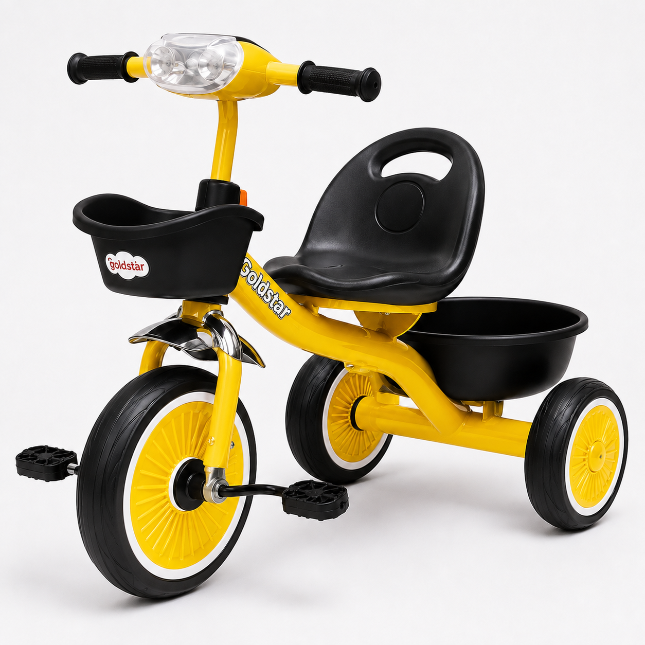 TS320 Kids Tricycle with Front Basket and Rear Storage