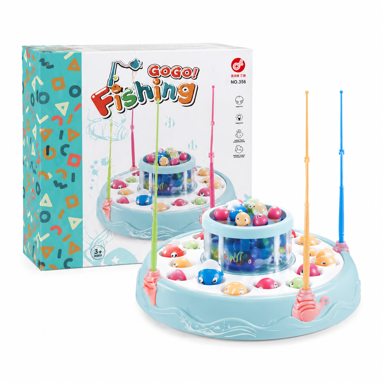 GoGo Fishing Game Set for Kids