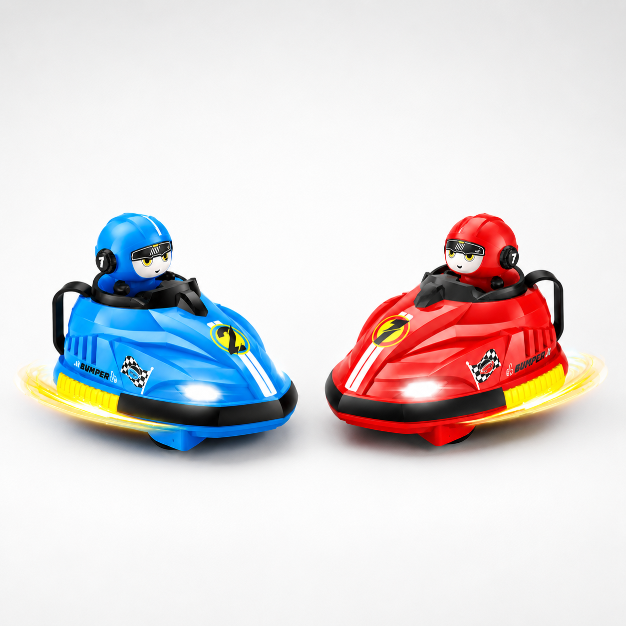 BLUE/RED | FTY-GOKART-BR | Go Kart Bumper Car Toy Set