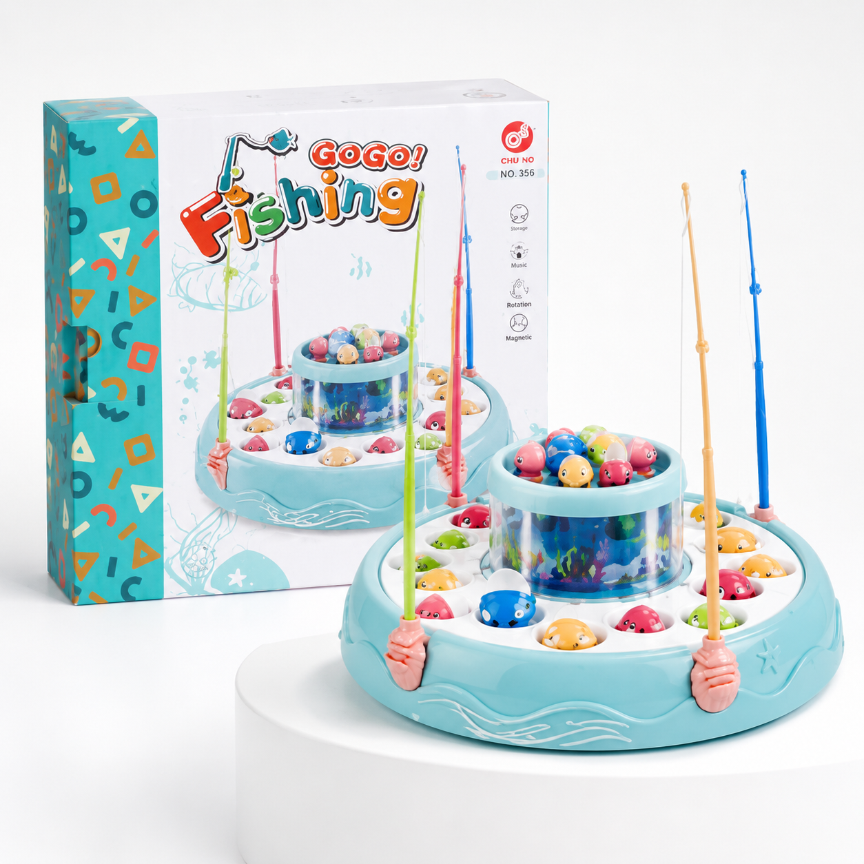 GoGo Fishing Game Set for Kids