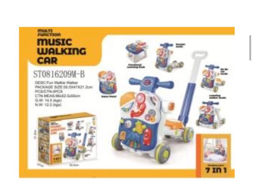 Multifunction Music Walking Car