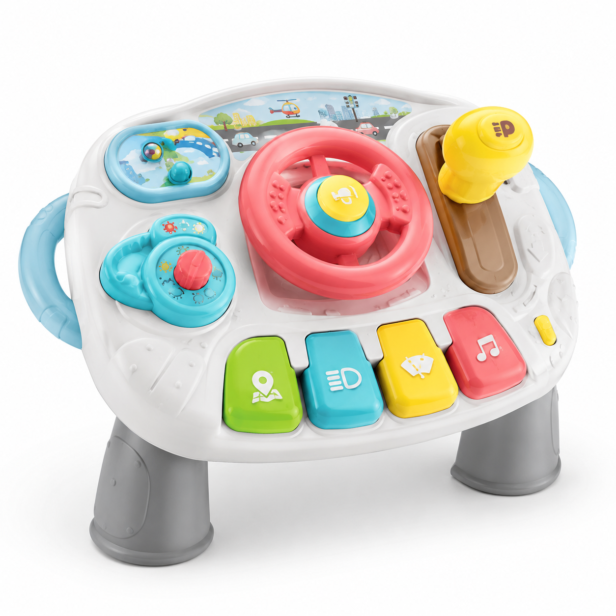 Musical Learning Steering Wheel Toy