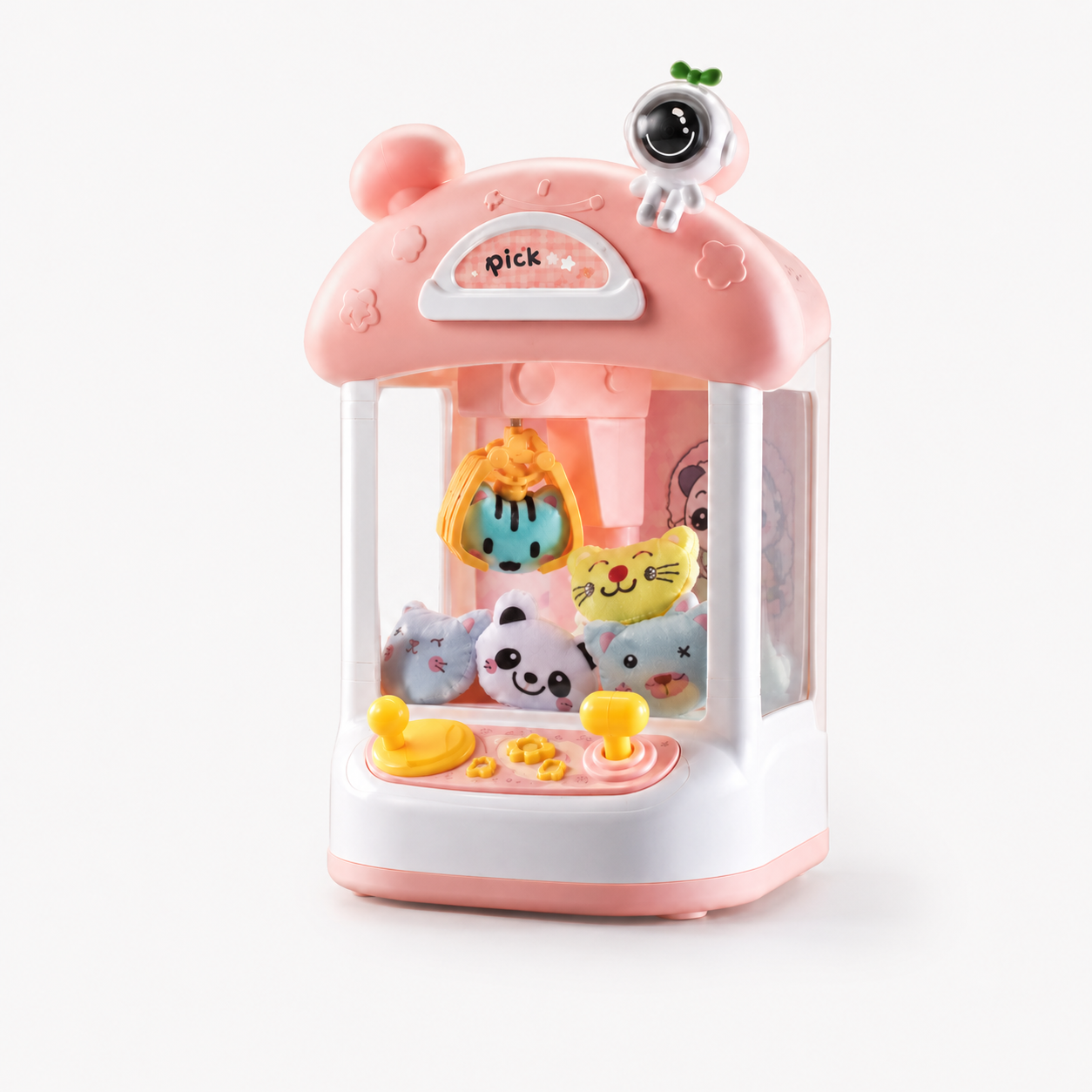 Mini Claw Machine Toy With Lights