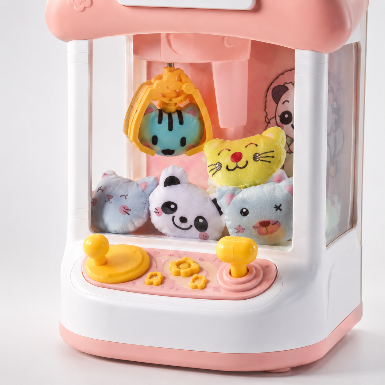 Mini Claw Machine Toy With Lights