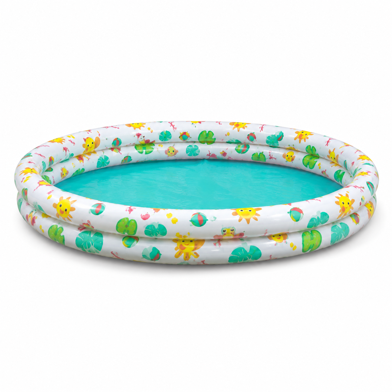 Bestway Beachtastic Play Pool Set – 48" x 8" Kids Inflatable Pool with Ball & Swim Ring