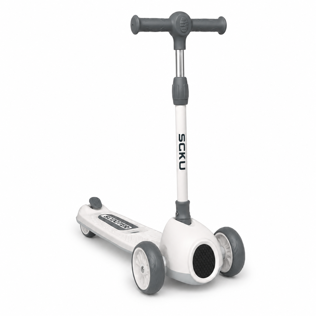 Kids Foldable 3-Wheel Scooter with LED Flash Wheels & Adjustable Handle