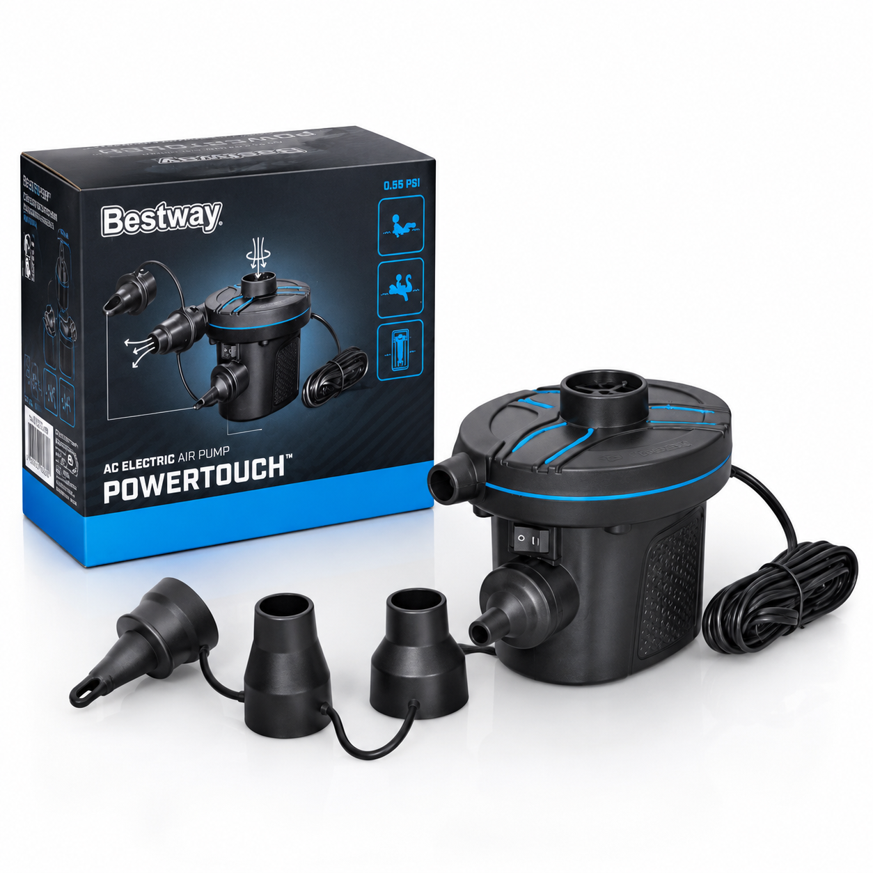Bestway Powertouch AC Electric Air Pump for Inflatables