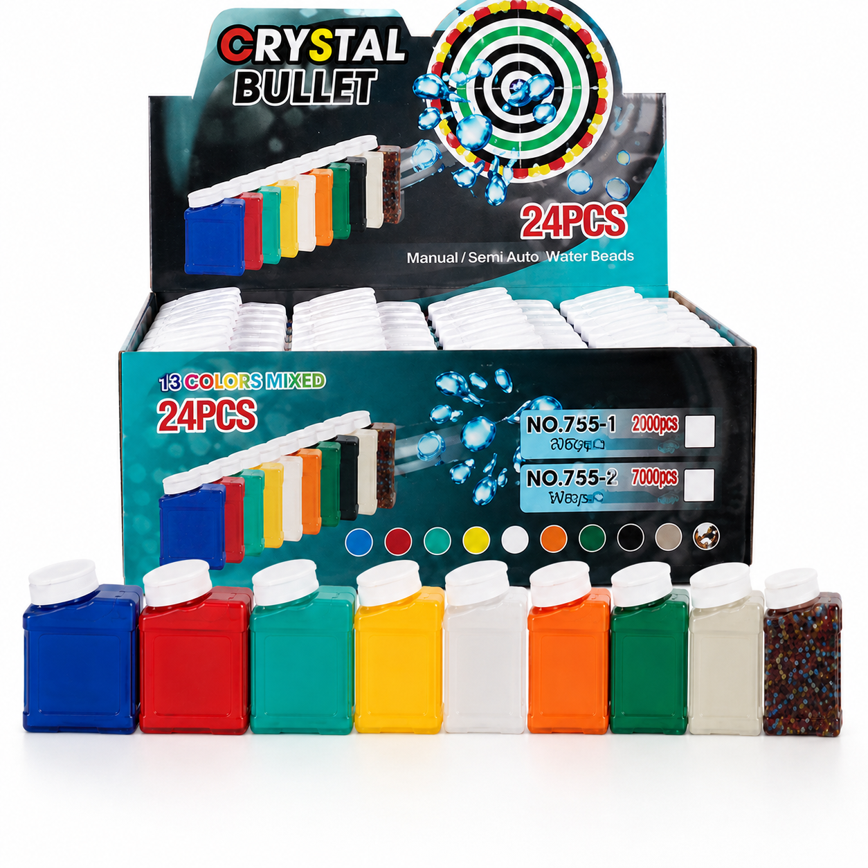 Crystal Bullet 24 Pcs Water Gel Refill Pack