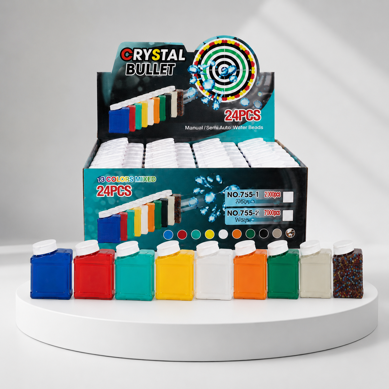 Crystal Bullet 24 Pcs Water Gel Refill Pack
