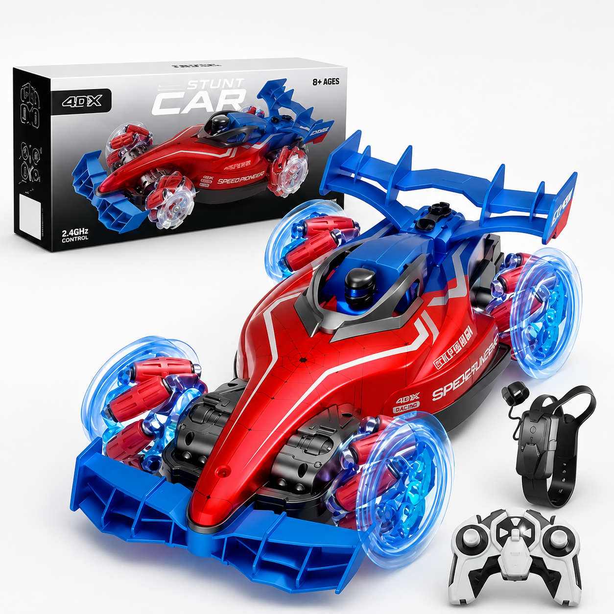 Stunt Speed RC Car With Gesture Remote