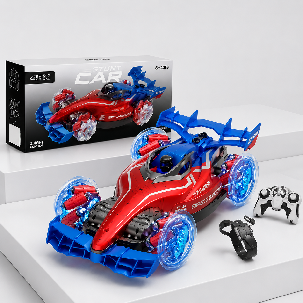 Stunt Speed RC Car With Gesture Remote