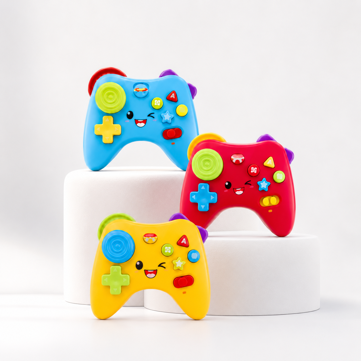 Cartoon Game Controller Musical Toy