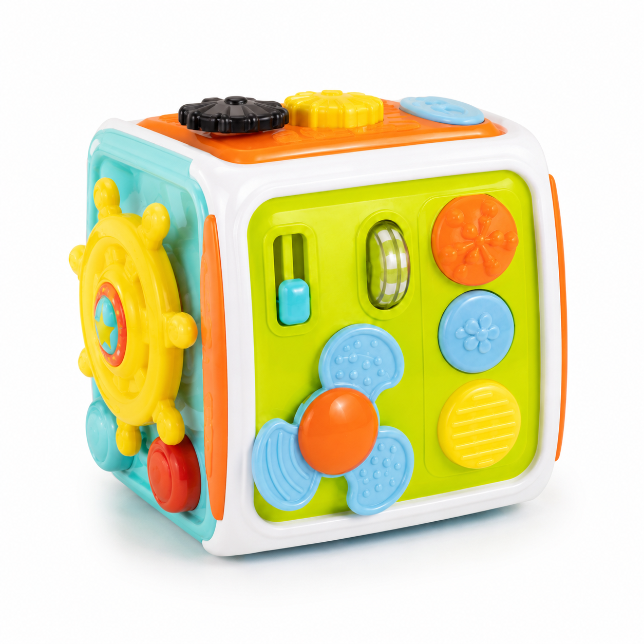 Fine Motor Skills Activity Cube Toy