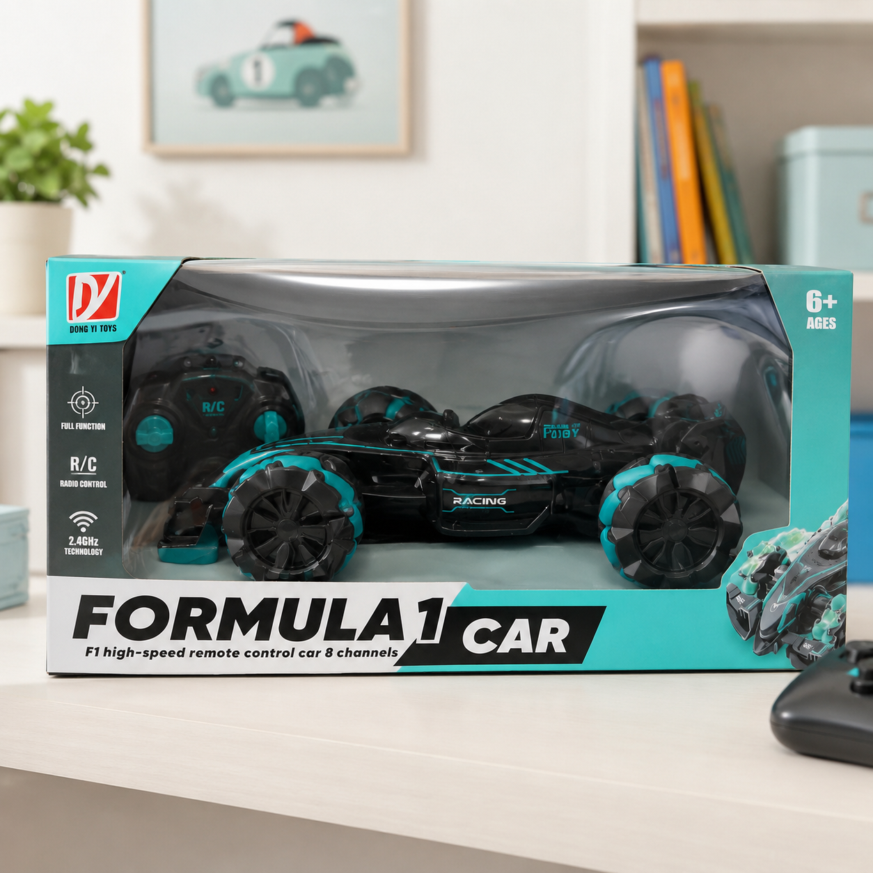 Remote Control Formula Racing Car for Kids