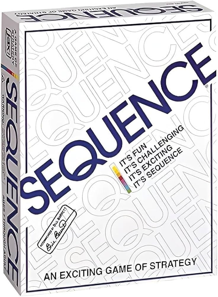 Sequence Strategy Board Game for Family Game Night