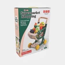 Supermarket Shopping Cart Pretend Play Set