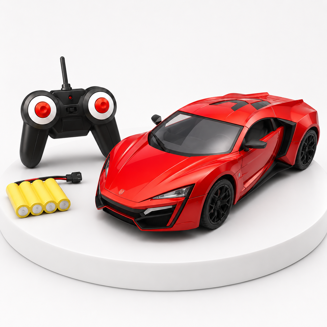 Red Remote Control Sports Car Toy