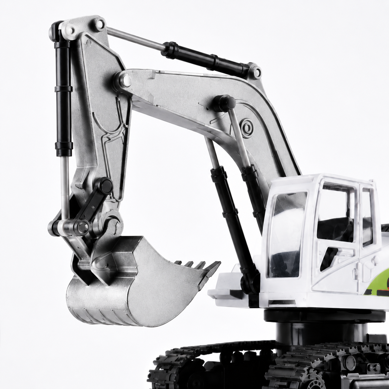 6 Channel Alloy Excavator Remote Control Toy