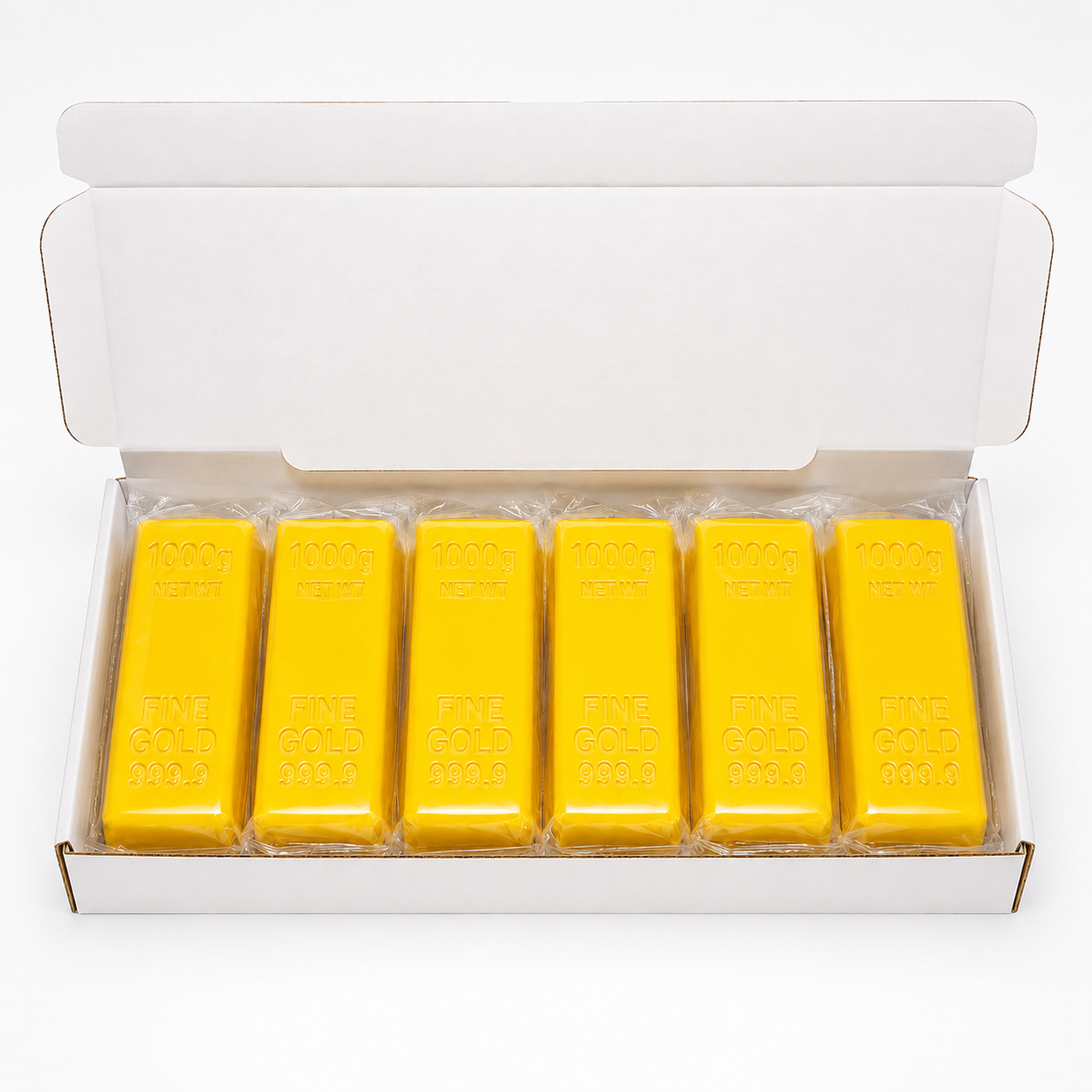 999.9 Fine Gold Bar Squishy Toy