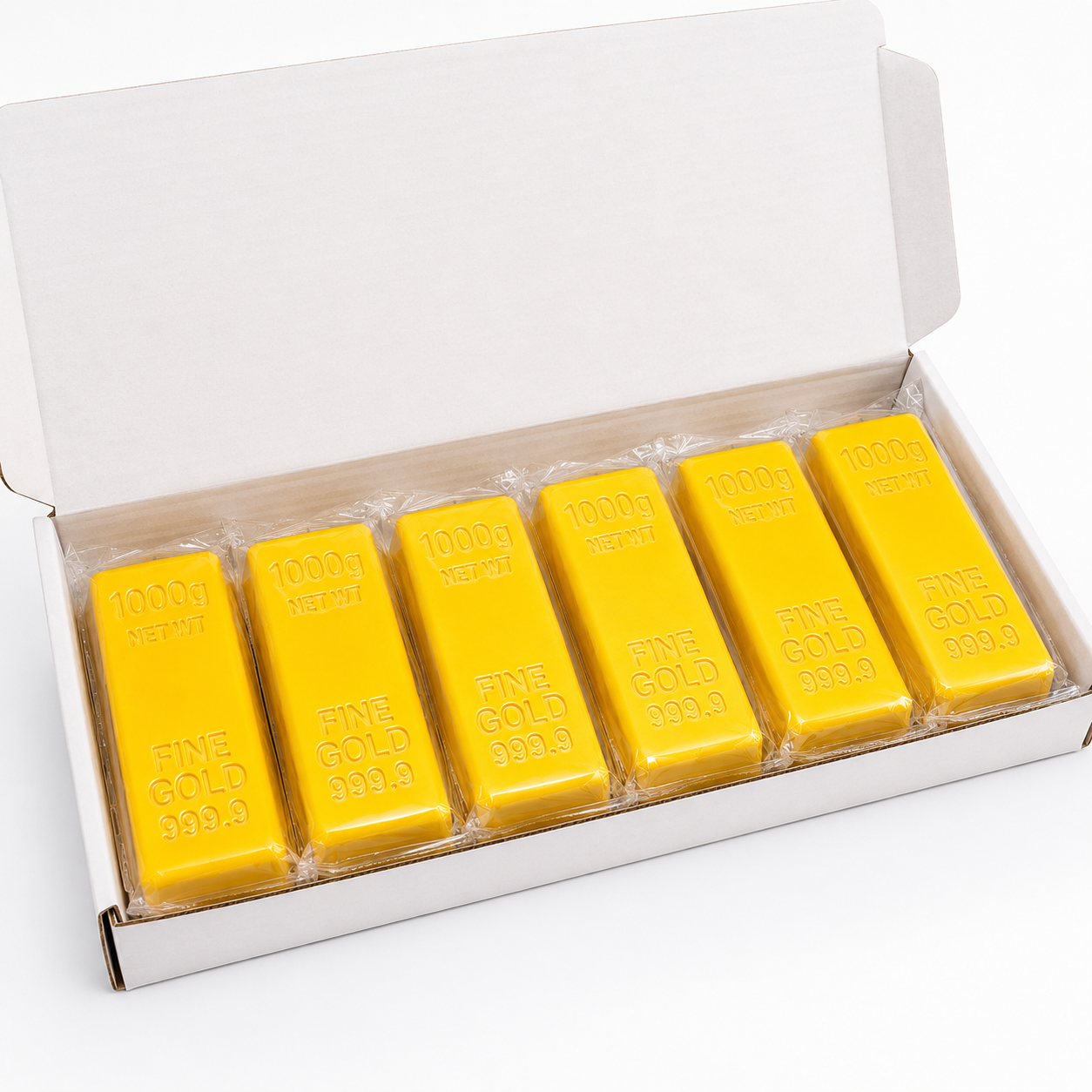 999.9 Fine Gold Bar Squishy Toy