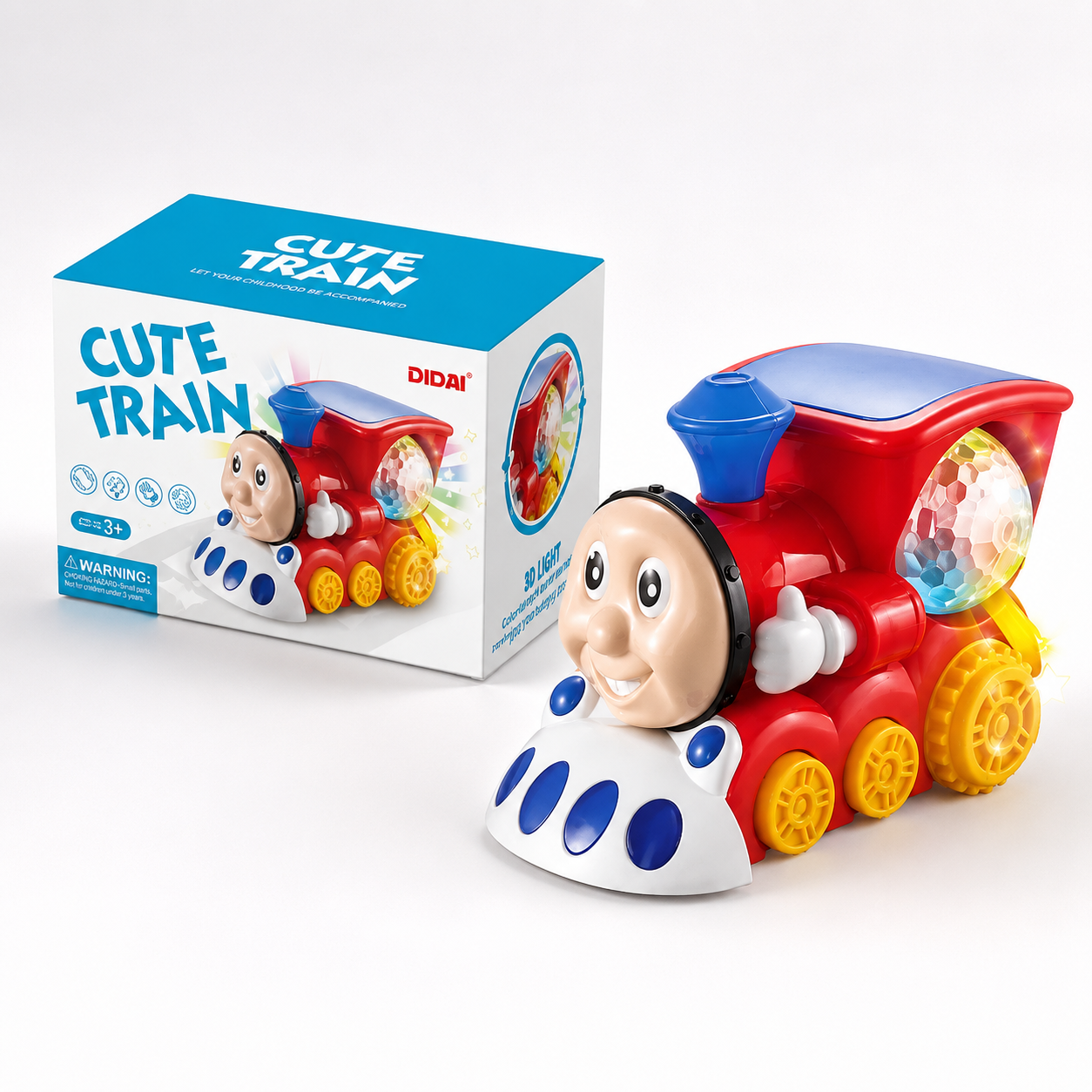 Digo Cute Train Light-Up Musical Toy