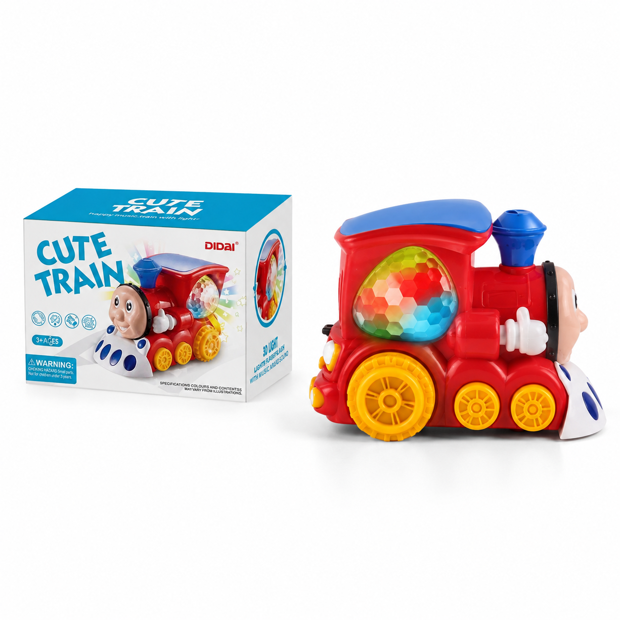 Digo Cute Train Light-Up Musical Toy