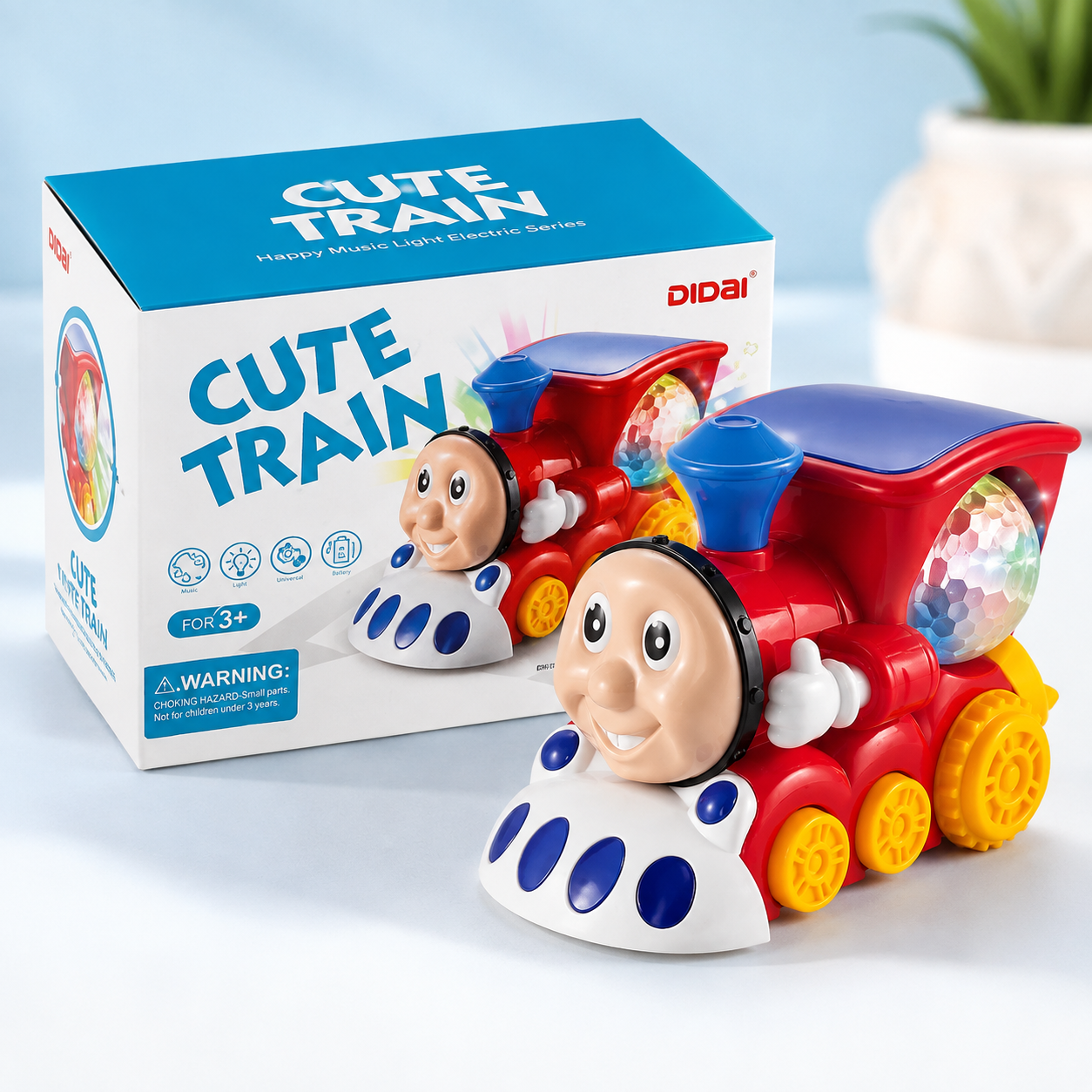 Digo Cute Train Light-Up Musical Toy