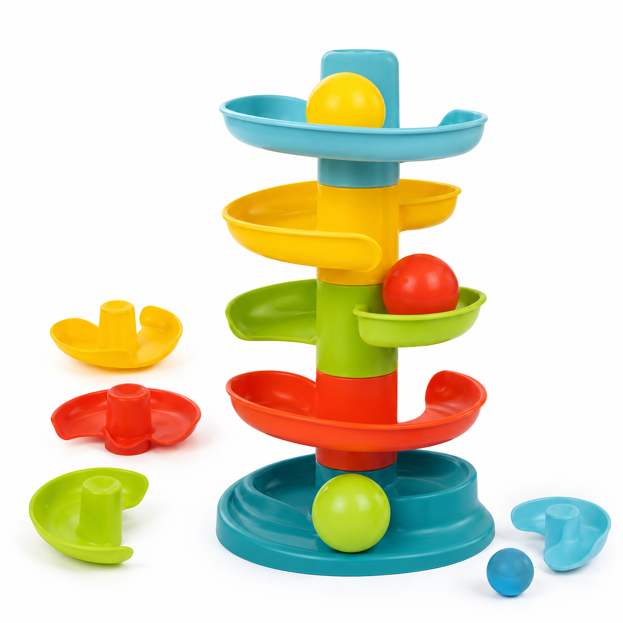 H&C Toys Spiral Ball Drop Tower