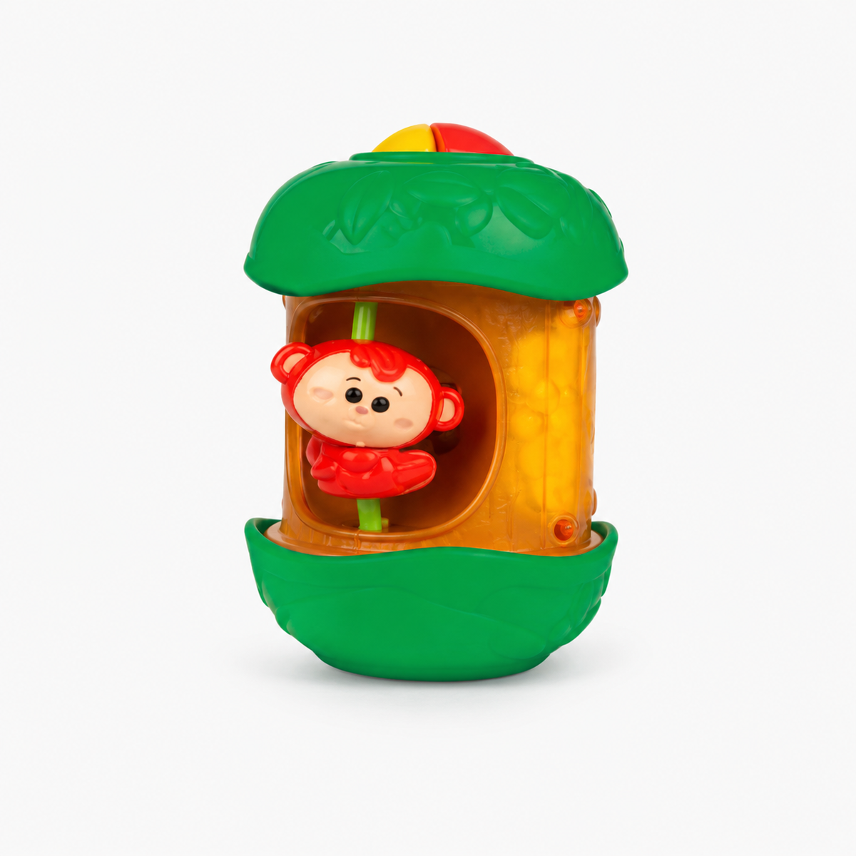 Winfun Pop-Up Monkey Tumbler – Baby Cause & Effect Activity Toy