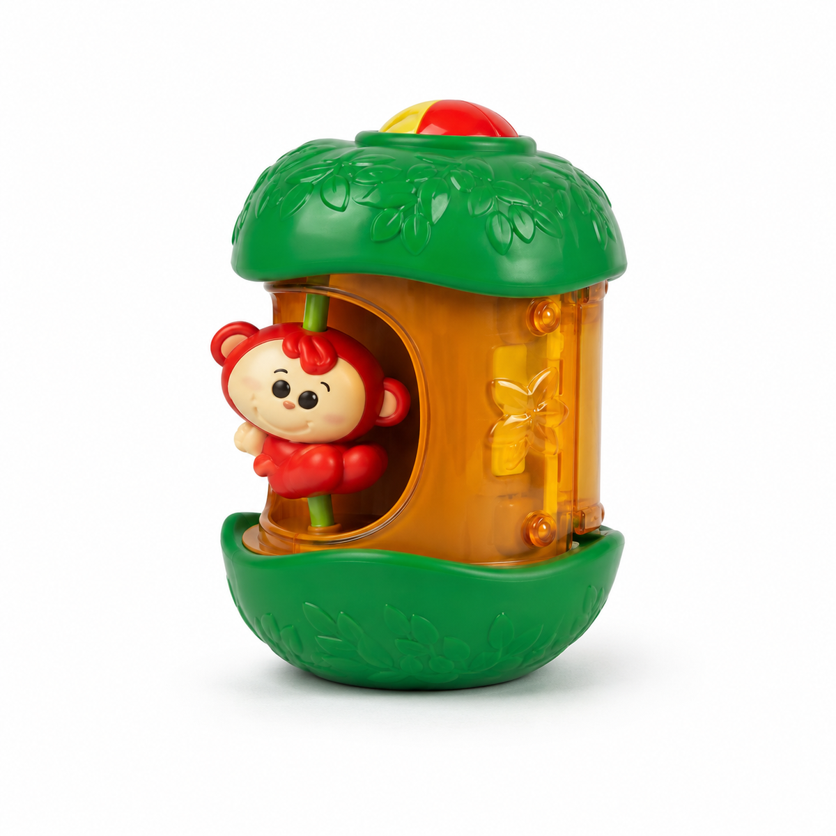 Winfun Pop-Up Monkey Tumbler – Baby Cause & Effect Activity Toy
