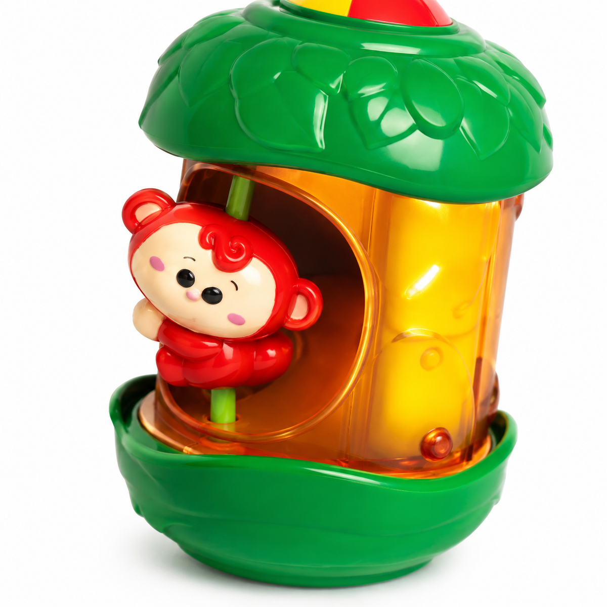 Winfun Pop-Up Monkey Tumbler – Baby Cause & Effect Activity Toy
