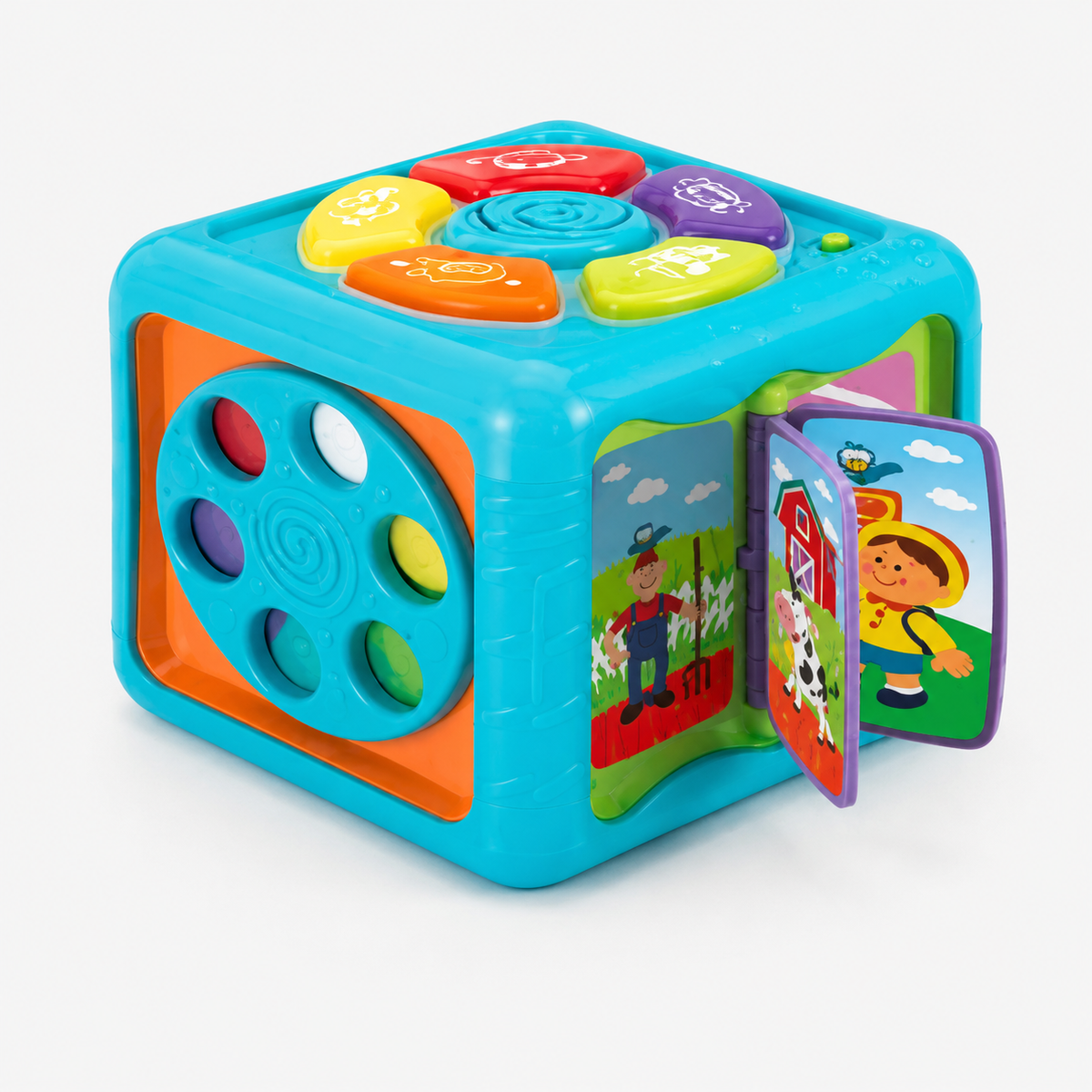Winfun Activity Learning Cube – Multi-Side Baby Activity Toy