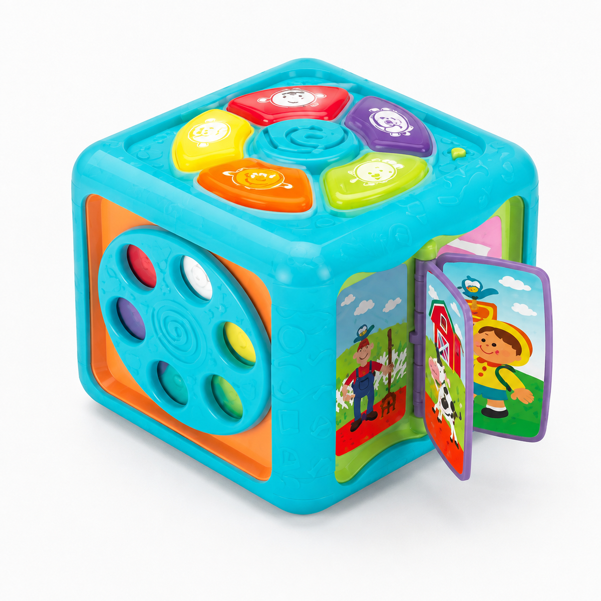 Winfun Activity Learning Cube – Multi-Side Baby Activity Toy