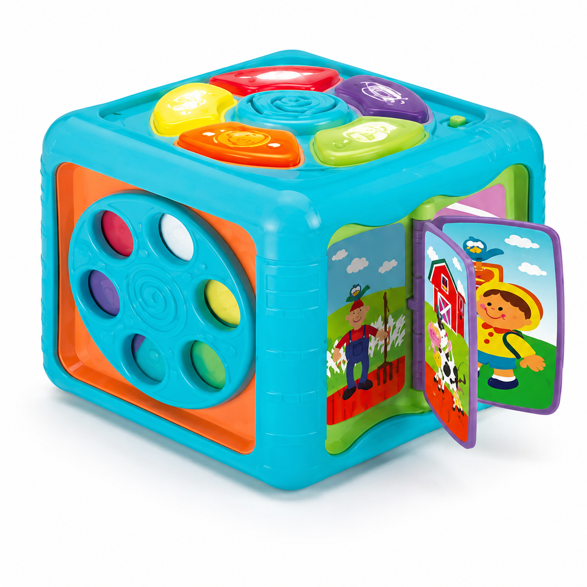 Winfun Activity Learning Cube – Multi-Side Baby Activity Toy